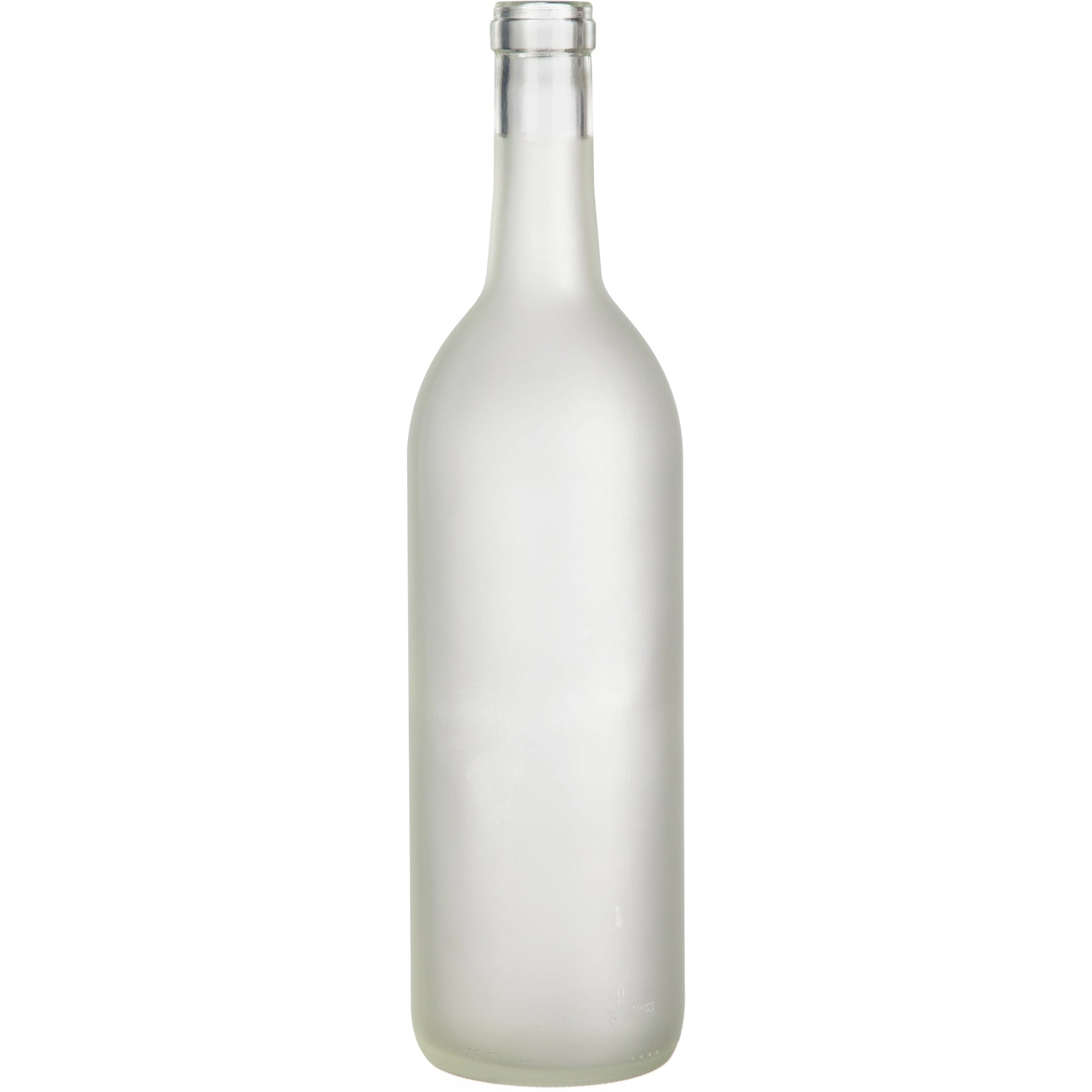 750ml Clear Glass Claret Bottles, screw top